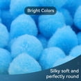 thumbnail image 4 of Dalrosia 150PCS Pom Poms, Fuzzy Pompom Puff Balls, 1 Inch Craft Pom Poms Balls for DIY, Arts, Crafts Projects, Birthday Decorations, 4 of 5