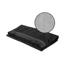 M-D Building Products 14179 38 in. x 83 in. Black Fiberglass Magnetic Screen Door