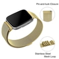 thumbnail image 4 of Mignova For Fitbit Versa 2 / Versa Bands,Men's Women's Milanese Loop Stainless Steel Mesh Replacement Watch Band For Fitbit Versa 2 / Versa(Gold), 4 of 4