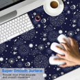 thumbnail image 2 of Long Mouse Pads for Desk,Blue Sun Star Cloud Pattern Desk Mats on Top Of Desks, Desk Mouse Pad Extra Large with 3mm Non-Slip Base and Stitched Edge for Gaming,Office,Work,Home 47.3"x23.6", 2 of 6