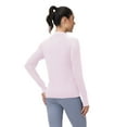 thumbnail image 3 of TRYSIL Women's Jackets Athletic Lightweight Full-Zip Long Sleeve Outdoor Running Shirts,Size(XS-4XL), 3 of 9