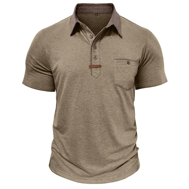 High Neck Top, Casual Solid Semi High Neck Long Sleeved Warm Slim Sports Fitness Base Top, Men's Top