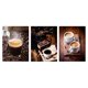 thumbnail image 1 of Impresiones de Arte Strade Fareast Limited Decoración de granos de café 3 uds, 1 of 5