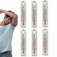 thumbnail image 3 of Room Thermometer Indoor Wall Mounted Thermometer Temperature Gauge Meter, 3 of 5