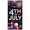 2A, variant on Patriotic Stars Independence Day Fireworks Banner Colorful Balloons 4th July Celebration for Holiday Decor Party Event Festivities