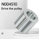 thumbnail image 5 of N004510 Miter Saw Drive Pulley Replacement Parts for DeWalt, 5 of 5