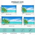 thumbnail image 3 of Summer Beach Body Pillow Cover with Zipper, Soft and Cozy Fuzzy Fleece Body Pillow Case Cover 21 x 54 in, Plush Long Body Pillow Pillowcase for Fall and Winter Home Decor Gifts, 3 of 7