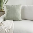 thumbnail image 5 of Nourison 20.00 in x 20.00 in Green Faux Throw Pillow Faux Fur Covering, 5 of 5