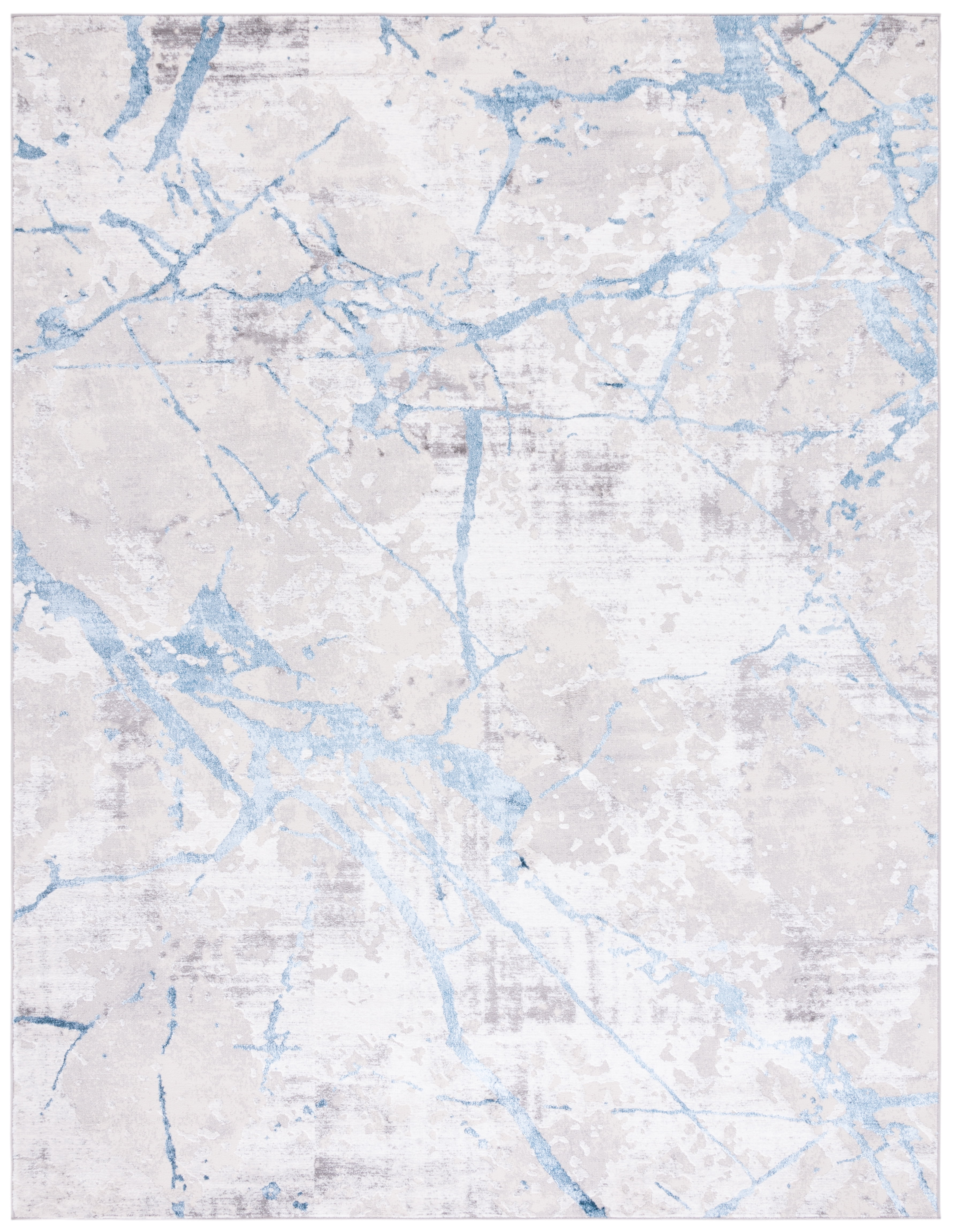 SAFAVIEH Amelia Pemala Abstract Area Rug, Gray/Blue, 9' x 12'