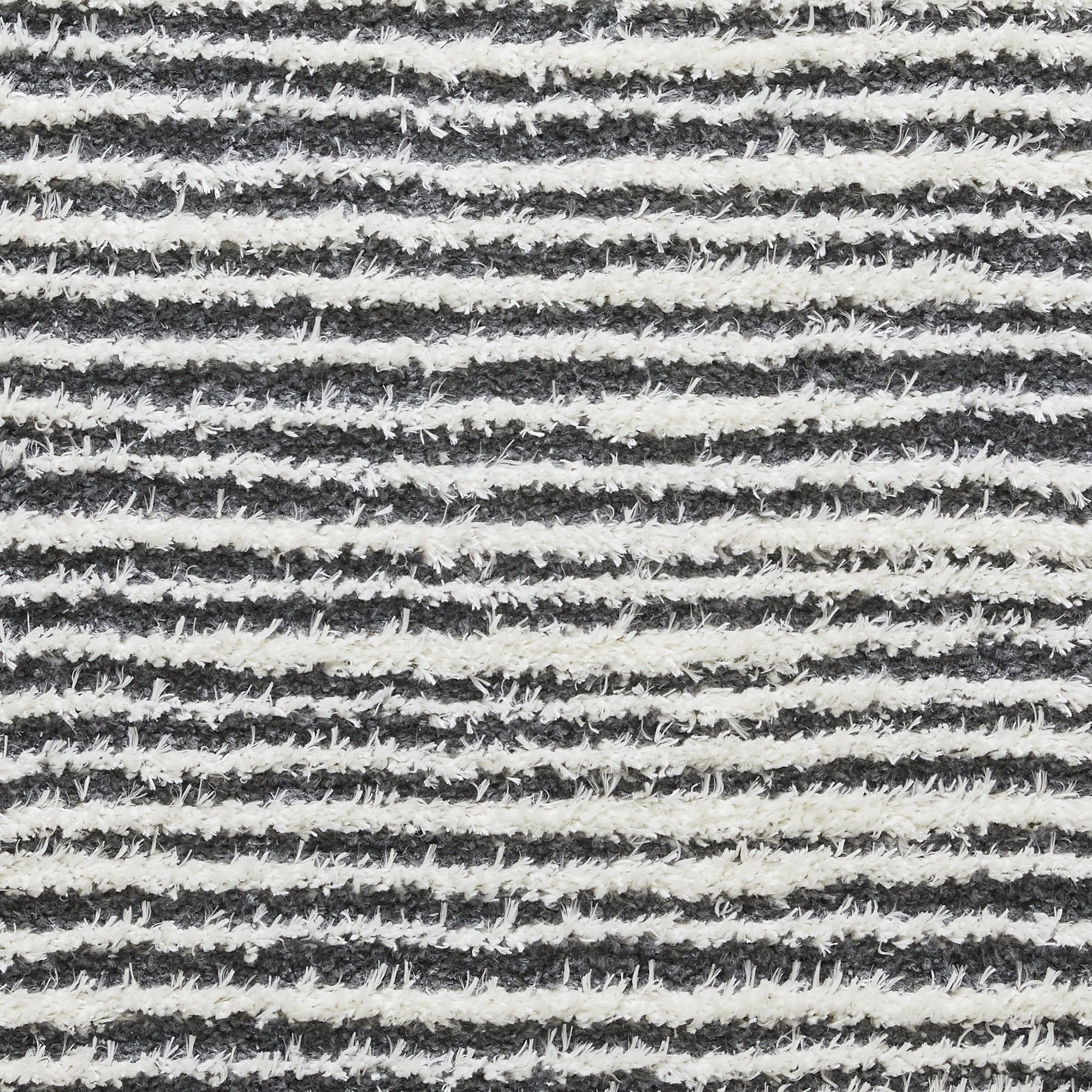 Loomaknoti Vemoa Altomarze 2' x 7' Blue Stripe Indoor Runner Rug