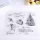 thumbnail image 3 of Sellos Transparentes, Sellos De árbol De Muñeco De Nieve De Navidad, Transparentes Para Hacer Tarjetas, Decoración, álbumes De Recortes YLSHRF Album stamp, 3 of 8