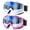 White+Pink, variant on 2-Pack Adult Ski Goggles - Wide-View Snowboard Goggles for Youth, Teens, Men & Women