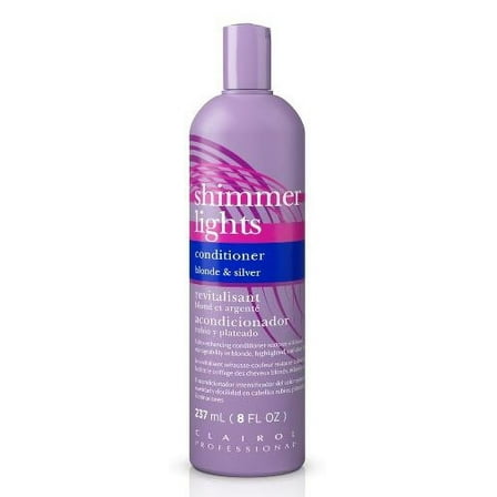 Clairol Shimmer Lights Purple Conditioner for Blonde & Silver 8 oz