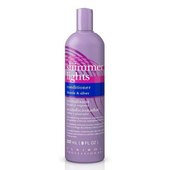 Clairol Shimmer Lights Purple Conditioner for Blonde & Silver 8 oz