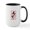 White/Black Inside, variant on CafePress - Happy Christmas Krampus Mugs - 15 oz Ceramic Large White Novelty Mug
