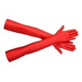 thumbnail image 2 of Guantes Largos Satin Elegantes Accesorio Disfraz Para Mujer, 2 of 6