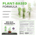 thumbnail image 7 of Bed Bug Vapor Pouch | Natural Bedbug Killer for Treating Luggage, Mattress, Beds, Couches, and More | Home Pest Fumigant and Fogger for Indoor Treatment of Bed Bugs | Kills Bed Bugs and Eggs, 7 of 7