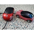 thumbnail image 5 of Ratón Ferrari con cable, delfín, rana, fresa, regalo, ratón de dibujos animados, ratón de coche deportivo, 5 of 5