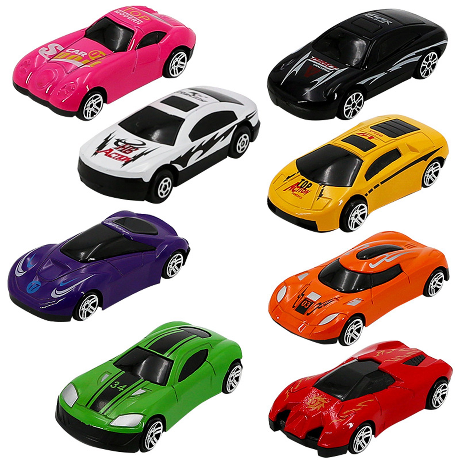 Packs of Cars Remote Control Wall Car for Boys 3-5 Trucks Lot R34 ...