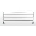 thumbnail image 6 of Alno A6726-24 Charlie's 24" Wide 4 Rod Solid Brass Bathroom Towel Rack Shelf - Brass, 6 of 7