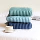 thumbnail image 4 of Inteprter Manta para sofá, mantas suaves y cómodas, cama, silla, colcha para dormir, chal, decoración, accesorio, hogar, dormitorio, oficina Juegos de cama lago azul 127x172cm, 4 of 6