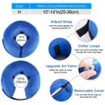 thumbnail image 3 of Dog Collar,Inflatable Dog Recovery Collars Cones,Pet Inflatable Collar for After Surgery,Soft Protective Neck Collar,Prevent Pet from Biting & Scratching,Adjustable Thick Strap, 3 of 7