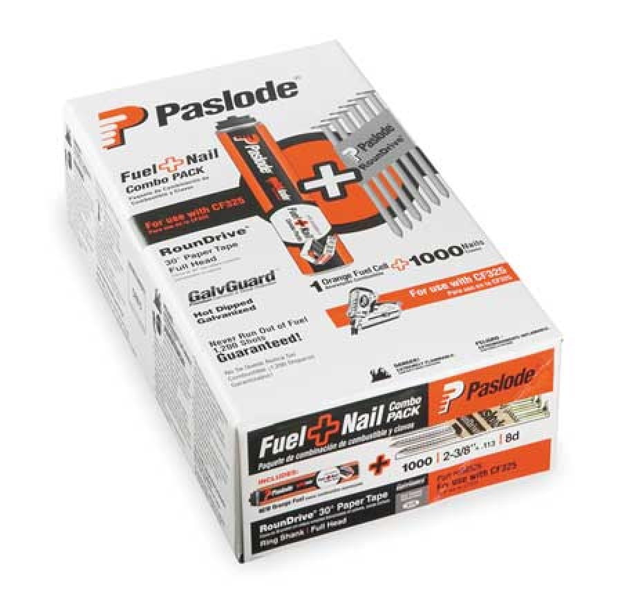 PASLODE 650527 Fuel Cell Framing Nail,3 In,PK1000