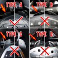 thumbnail image 4 of Paddle Shift Extensions Compatible With Benz For S-class Cla Cls W218 C117 W222 2012-2017 Aluminum Alloy Steering Wheel Shift Paddle Extension Shifter, 4 of 5