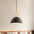 thumbnail image 3 of HOOWIFFY 1Set Simple and Delicate Beige Wood Light Base for Dining Room 3.1x2.0x2.0in, 3 of 6