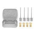 thumbnail image 4 of jinwen Valve Adapter Set Bike Tire Valve Adapters for Sport Ball Basketball C, 4 of 9