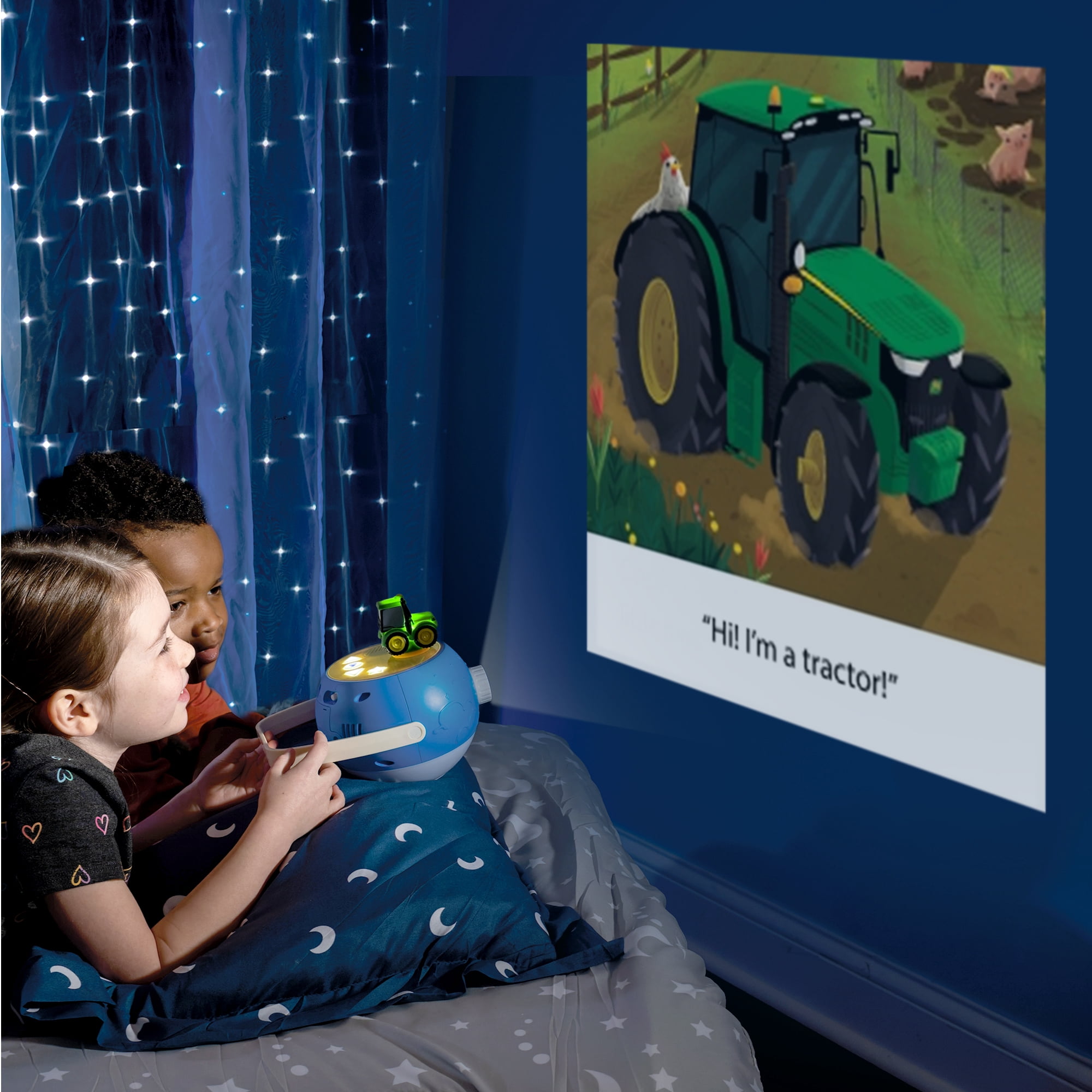 Luna Storytime John Deere Tractor Collection, 5 Stories and 5 Songs, Electronic Learning System, Ages 3+