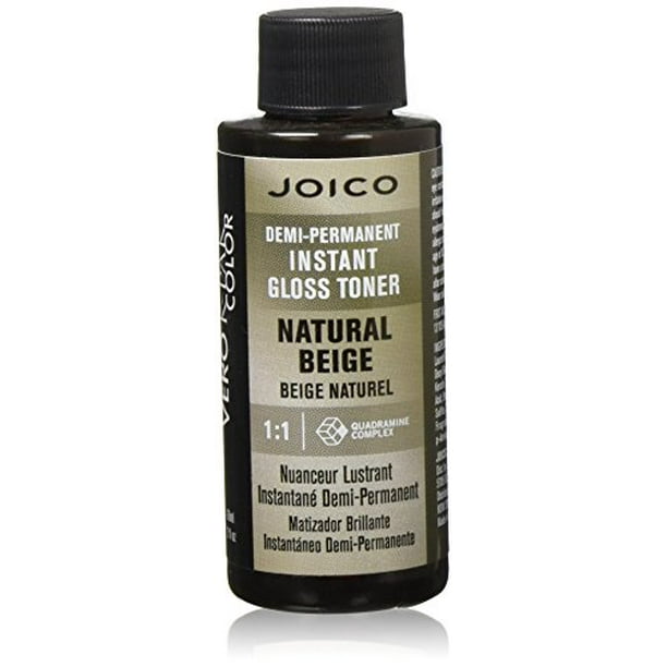 Joico DemiPermanent Instant Gloss Toner Natural Hair Color, Beige, 2