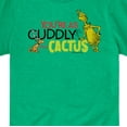 thumbnail image 3 of Dr. Seuss - The Grinch Cuddly As A Cactus - Toddler And Youth Short Sleeve Graphic T-Shirt, 3 of 5