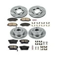 thumbnail image 3 of Power Stop Front and Rear Stock Replacement Brake Pad and Rotor Kit KOE698, 3 of 8