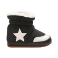 thumbnail image 3 of Gibobby Baby Booties Girls Boys Infant Slippers First Walkers Shoes Warm Socks Newborn Crib Shoes(Black,18-24 Months), 3 of 6