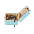 thumbnail image 4 of Hand Crank Music Box,Mini Wooden Music Box Music Box Mini Music Box Luxury Finish, 4 of 8
