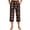 Multicolor16, variant on Zynoxe Womens Capri Pants Lounge Straight Breathable Halloween Printed Elastic Waist Plus Size Trousers with Pockets Trendy Streetwear Pajama Pants