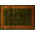 thumbnail image 1 of Ahgly Company Indoor Rectangle Persian Yellow Traditional Area Rugs, 2' x 5', 1 of 4