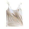 thumbnail image 4 of Rhuody Tank Tops For Women Wide Strap Round Neck Lightweight Sleeveless Workout Tank Top Trend Clothes 3Xl Light Blue, 4 of 4