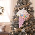 thumbnail image 6 of GUOOL Christmas Tree Hanging Ornament Christmas Decoration Portable Cute Xmas Pendant Craft for Gift Apartment Home Dorm Restaurant , Ice Cream, 6 of 9