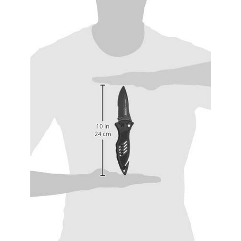 Blackhawk CQD Mark I Type E ComboEdge Folding Knife Black Blackhawk CQD Mark I Type E ComboEdge Folding Knife Black
