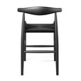 thumbnail image 4 of Pemberly Row Contemporary Papercord Counter Height Stool in Black, 4 of 4