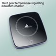 thumbnail image 2 of ENJOYW Coffee Warmer Continuous Warm Touch Button Design Three Levels Tempered Glass Cup Warmer for Cafe Coffee Warmer, 2 of 7
