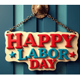 thumbnail image 4 of Colorful Design Happy Labor Day Banner Festive Decoration Durable Material Celebration Sign for Holiday Event Outdoor Decor Public Gatherings, 4 of 8