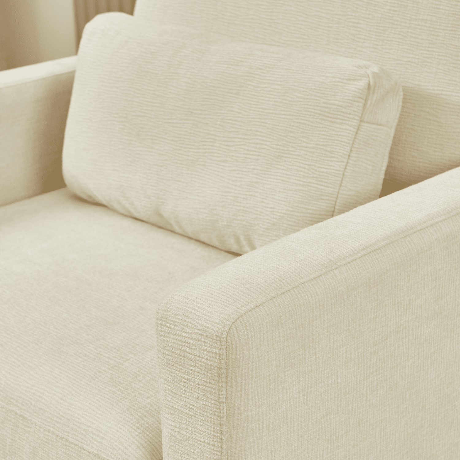 Gewnee Modern Chenille Accent Armchair - Upholstered with Solid Wood Frame, for Living Room, Bedroom, Office