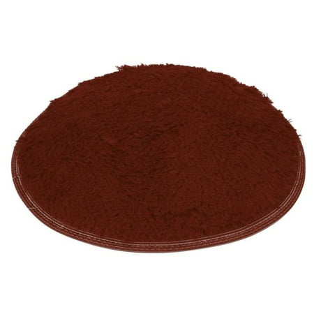 - Sayhi Non-slip Soft Bathroom Bedroom Floor Shower Round Mat Rug Home Decor