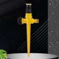 thumbnail image 2 of Maoww 5 Pieces 360° Garden Sprinkler Rotation Plug Irrigation Automatic Coverage Plant Sprayer Agriculture Lawn Nozzle Yellow, 2 of 8