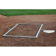 Trigon Sports Foldable Template, softball batter's box.3' x 6 heavy-duty