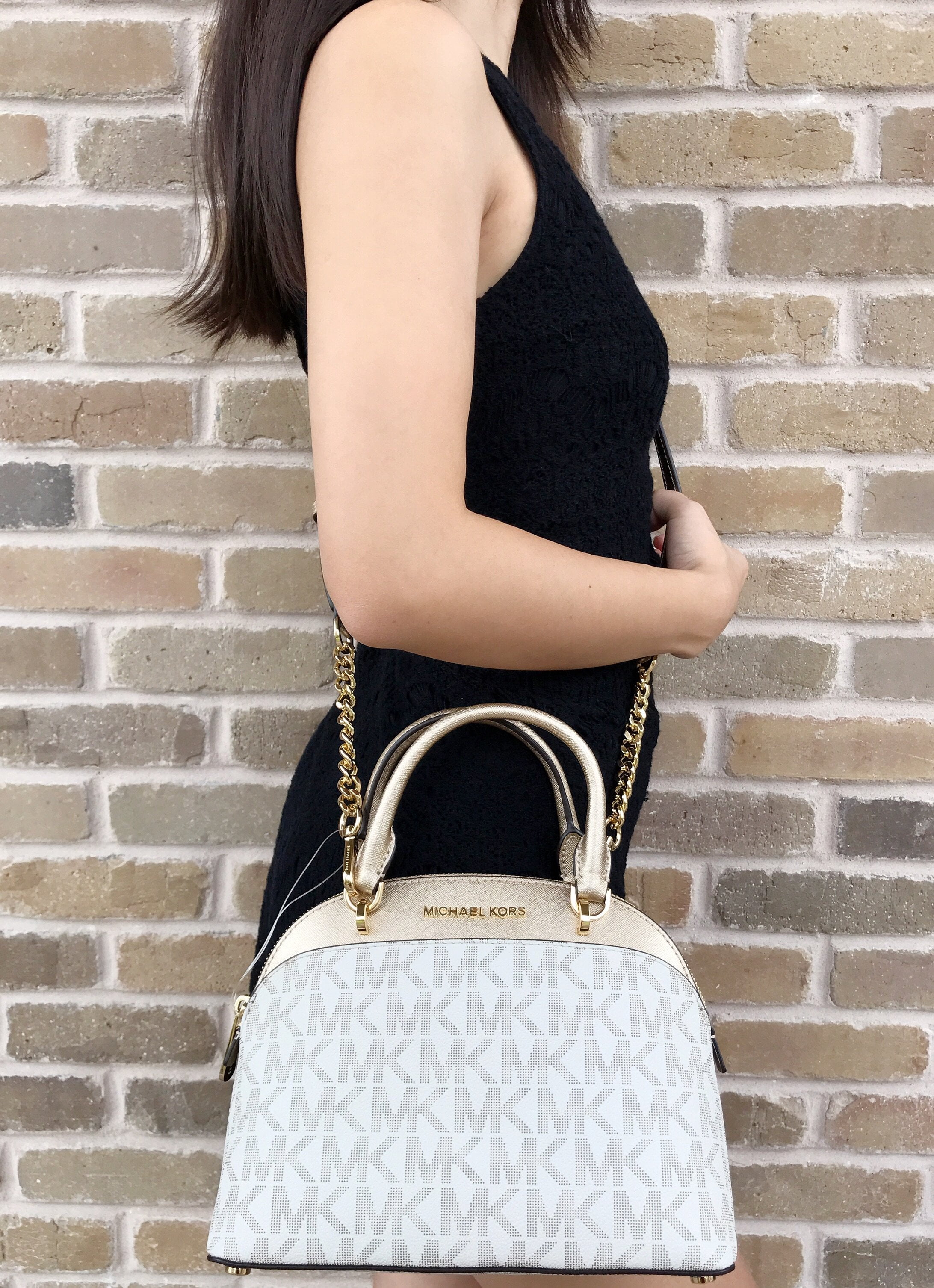 Mk emmy small dome satchel hot sale