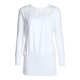 thumbnail image 1 of Blusas De Mujer Camisas De Manga Larga Con Empalme De Encaje Sexy (Blanco) (Xl) Tmvgtek Mujer, 1 of 6